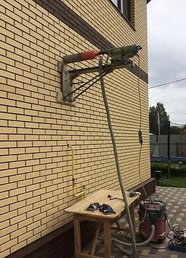 сварка работа: Алмазное бурение отверстий в бетоне, кирпиче и железобетоне - — 1