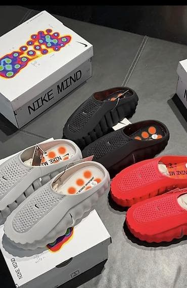 Босоножки, сандалии, шлепанцы: 👟 **NIKE MIHD 001 — В НАЛИЧИИ** 🎨 Цвет: Серый 📏 Размеры: 42, 43 — 2