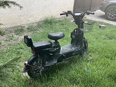 sk8 scooter: Электроскутер Panda (Runde) — городской электротранспорт с педалями — 3