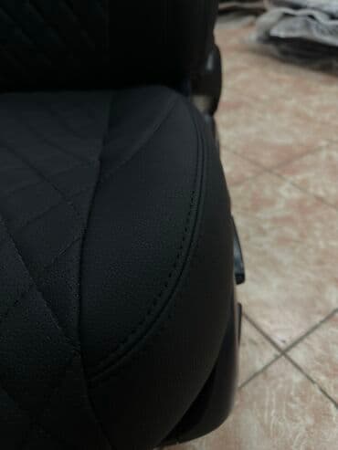 runx alex: Чехлы Кожаные, цвет - Черный, Mazda, Новый, Самовывоз — 5