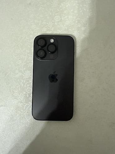 ipone 14: IPhone 14 Pro, Б/у, 128 ГБ, Черный, Чехол, 85 % — 2