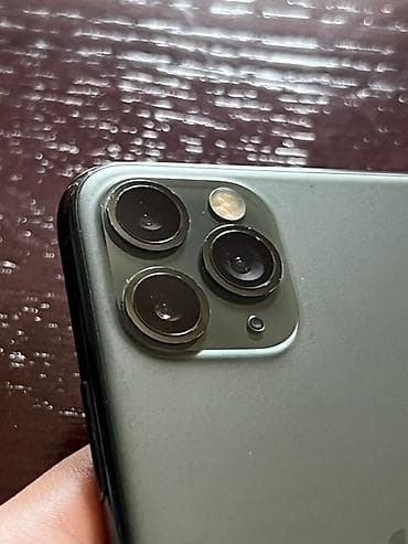 IPhone 11 Pro, 64 ГБ, Matte Midnight Green, Чехол, 100 %