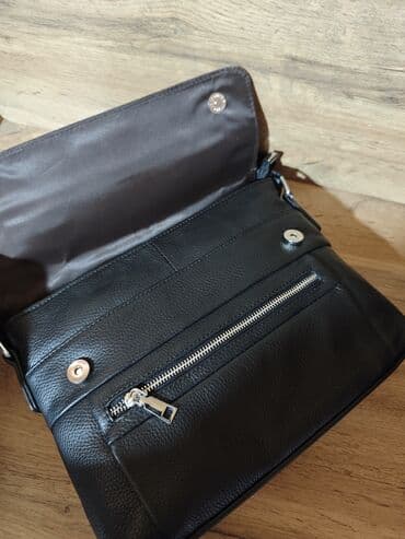 Барсетка, Материал: Натуральная кожа, Новый