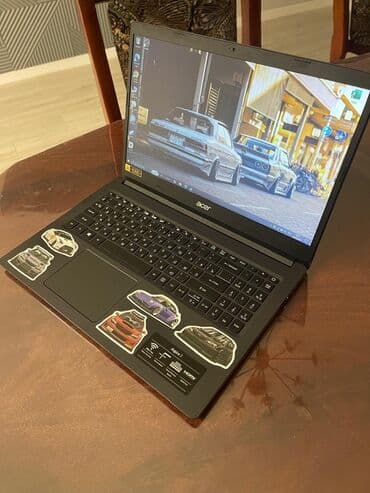 Ноутбук, Acer, 8 ГБ ОЗУ, Intel Core i3, 15.6 ", Б/у, Для несложных задач, память SSD