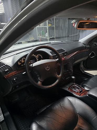 машина мерс с: Mercedes-Benz S-Class: 2001 г., 3.2 л, Автомат, Бензин, Седан — 9