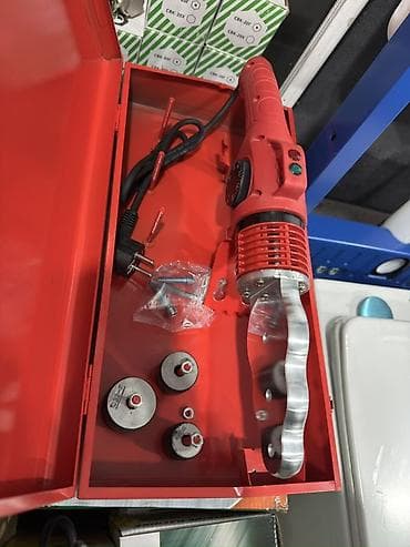 Комплект для пайки полипропиленовых труб (электрический сварочный at lalafo.kg Комплект для пайки полипропиленовых труб (электрический сварочный