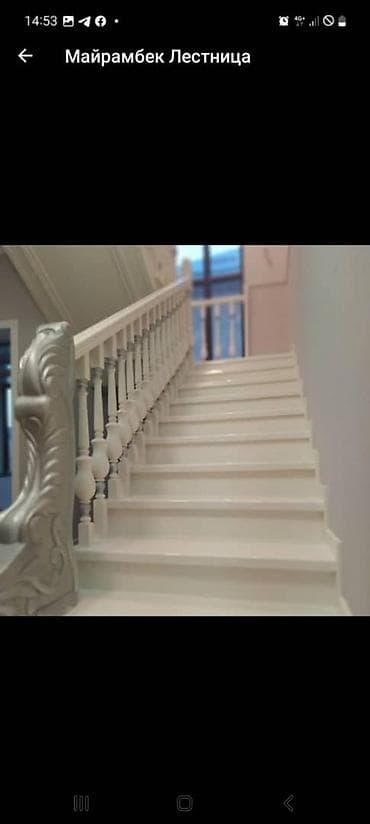 Окна и комплектующие: Деревянная лестница Для дома, Бесплатный замер, Форма лестницы: Прямая, Стиль: Классический — 10