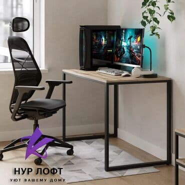 стеклянная доска для школы: Компьютерный стол, Новый, Угловой — 4