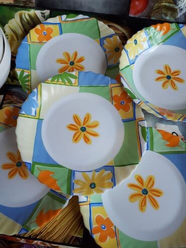 сушилка для посуда: Продаю посуду отличного качества: 1.Этажерка керамика ручная роспись — 6