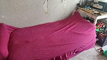 Мебельные гарнитуры: Комплект мягкой мебели, Б/у, цвет - Желтый — 1