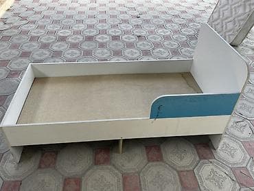 детские кровати мальчику: Детская односпальная кровать, Для мальчика, С матрасом, ДСП — 1