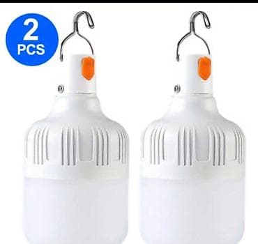 Набор из 2 переносных LED-ламп с крюком - Тип: светодиодные подвесные