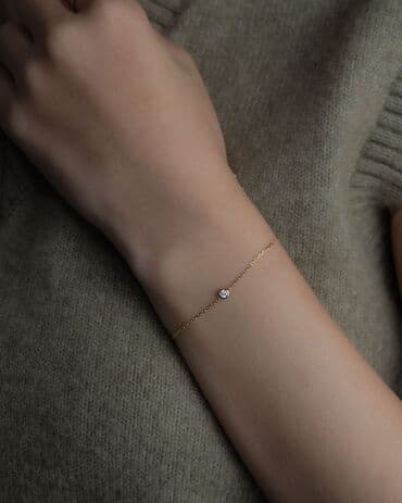 Серьги: Браслет, Проба 925, Новый — 1