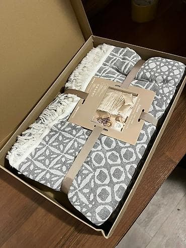 постельное белье вареный хлопок: Покрывало для кровати, Все сезоны, Двусторонний — 5