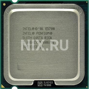 Процессор, Б/у, Intel Pentium, 2 ядер, Для ПК