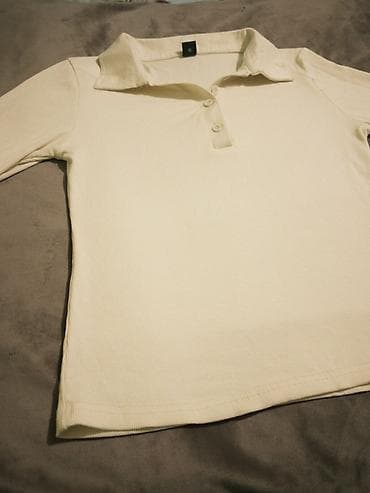 Личные вещи: Новая базовая кофта в рубчик (лонгслив-поло) Продаю абсолютно новый — 2