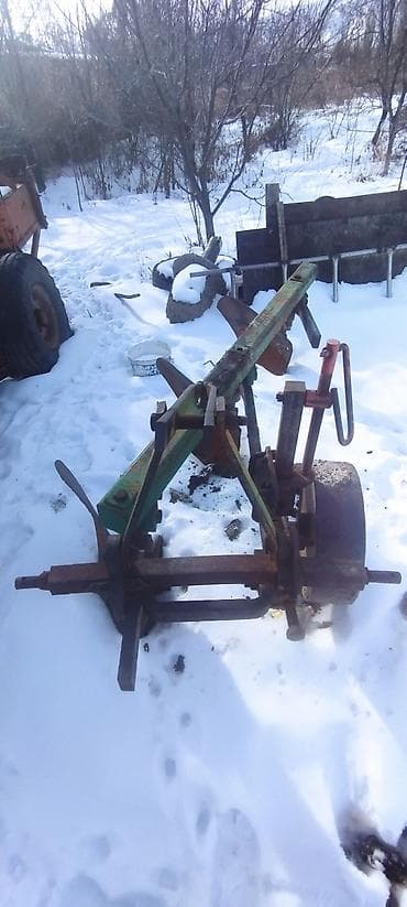 длиная: Навесной оборотный плуг для трактора. - Конструкция: рамный плуг с — 3