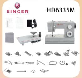 швейный машинка алабыз: Singer heavy duty HD6335M denim edition Серия: Heavy Duty, модель — 3