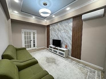 Квартиры: 2 комнаты, 76 м², Индивидуалка, Асанбай мкр Индивидуалка, 5 этаж — 2