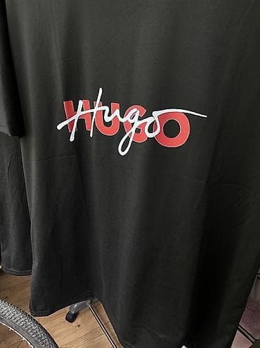 футболки boss: Мужская футболка, L, XL, 2XL, Boss, Новый, цвет - Черный — 2