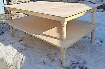 столик журнал дерево: Национальный (жер стол) стол на заказ из натуральной древесины. - — 1