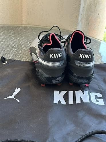 футбольное: Футбольные бутсы PUMA KING (AG-FG) с мешком-чехлом KING. 43 размер — 3