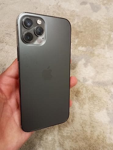 IPhone 12 Pro, Б/у, 128 ГБ, Графит, Кабель, 73 % at lalafo.kg IPhone 12 Pro, Б/у, 128 ГБ, Графит, Кабель, 73 %