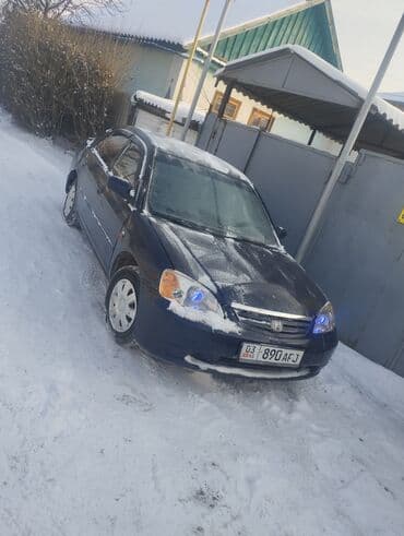 срв бишкек: Honda Civic: 2002 г., 1.7 л, Механика, Бензин, Седан — 2