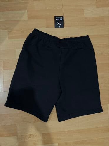 Шорты: Мужские шорты, M, Puma, Новый, цвет - Черный, Самовывоз — 4