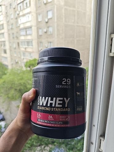 для мышц: 100% Whey Diamond Standard — протеиновый порошок для приготовления — 1