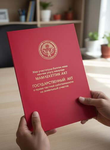 дом в г кант: 450 соток, Для строительства, Красная книга, Договор дарения, Генеральная доверенность — 2