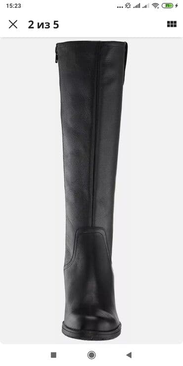 Спецодежда: Сапоги, 37.5, Clarks, Новый, цвет - Черный, Самовывоз, Бесплатная доставка, Платная доставка — 2