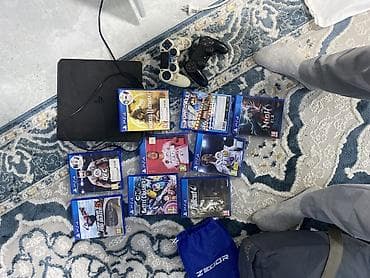 pes: Игровой комплект PlayStation 4 Slim с аксессуарами и играми. Состав — 1