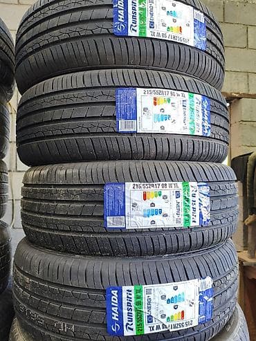 matiz 4: Шины 215 / 55 / R 17, Лето, Б/у, Комплект, Легковые, Китай, Haida — 1