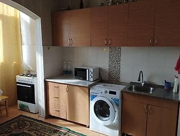 2 комнаты, Аламединский рынок / базар Собственник, Без животных, от 6 месяцев, С мебелью полностью — 1