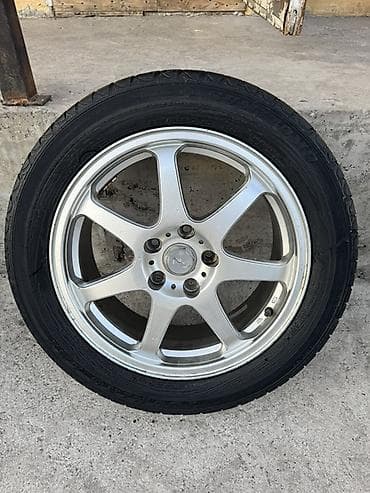 kia rai: Шины 225 / 55 / R 17, Лето, Б/у, Комплект, Легковые, Hankook — 7