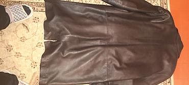 мужская куртка италия: Итальянскии сюртук- новый, натур.кожа. размер на фото — 6