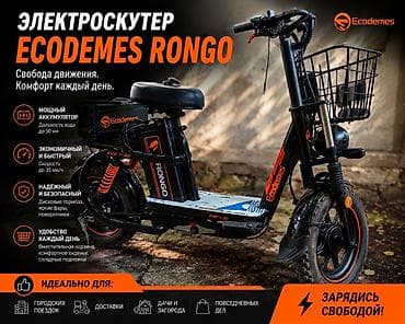 Скутеры: Электроскутер Ecodemes Rongo месяц назад купили Ключевые — 1