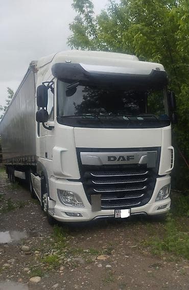Тягач, DAF, 2020 г., Тентованный