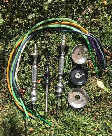 купить шланг: Шахта для кальяна Шахта - 3 шт Тарелки для углей - 3 шт Шланг - 7 шт — 1