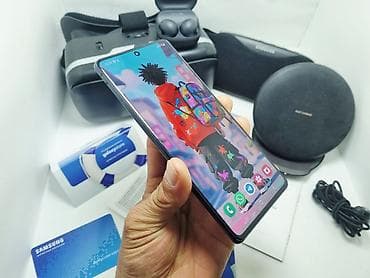 самсунг гелекси с10: Samsung Galaxy S10, Б/у, 256 ГБ, цвет - Черный, eSIM, 2 SIM, 1 SIM — 5