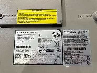 меняю на ноутбук: Проектор ViewSonic PA503X (DLP) с креплением на потолок и пультом ДУ — 3