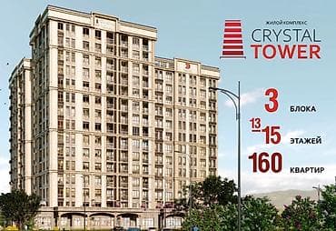 most: 2 комнаты, 60 м², Элитка, 7 этаж, ПСО (под самоотделку) — 2