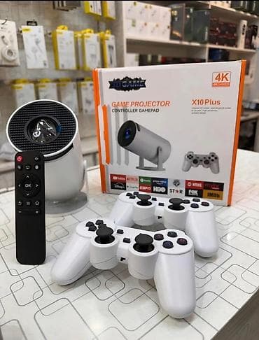 Видео оюндар жана приставкалар: 🎮 Проектор + Игровая приставка X10 Plus (4K) Идеальный подарок для — 6