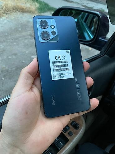 Redmi, Redmi Note 12, Б/у, 256 ГБ, цвет - Синий, 2 SIM at lalafo.kg Redmi, Redmi Note 12, Б/у, 256 ГБ, цвет - Синий, 2 SIM