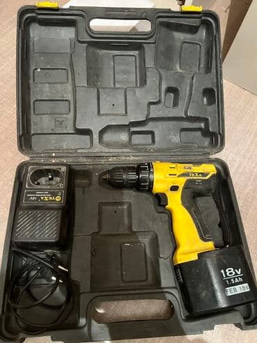 Продаю шуруповерт б/у рабочий надо батареи поменять