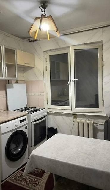 flat osh: 2 комнаты, 43 м², Азия Молл 104 серия, 4 этаж, Евроремонт — 2