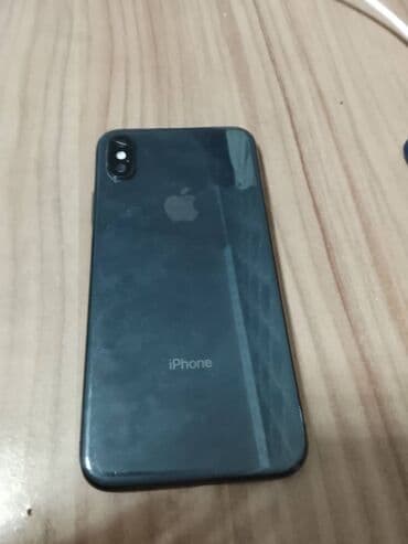 телефон nokia flying: IPhone X, Б/у, 64 ГБ, Черный, Чехол, 100 % — 2