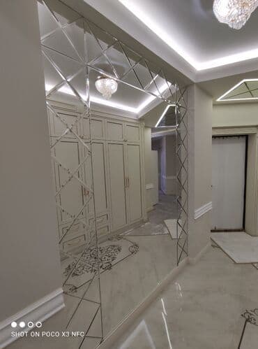 продажа зеркал: Зеркала на заказ Зеркало с подсветкой Пескоструй Фацет #стеклоназаказ — 4