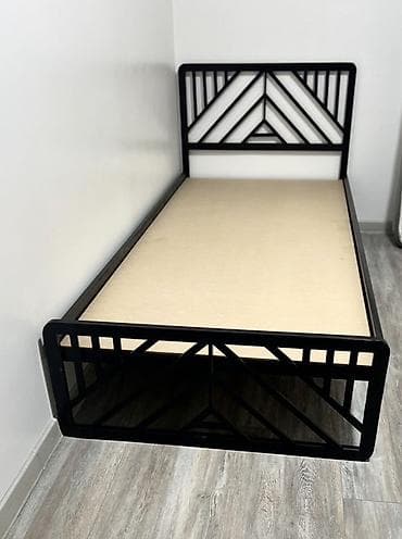 Дом и сад: Односпальная кровать, Новый, Каркас без матраса, длина - 200 см — 1